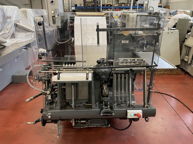 Heidelberg Stella GT con oro a caldo