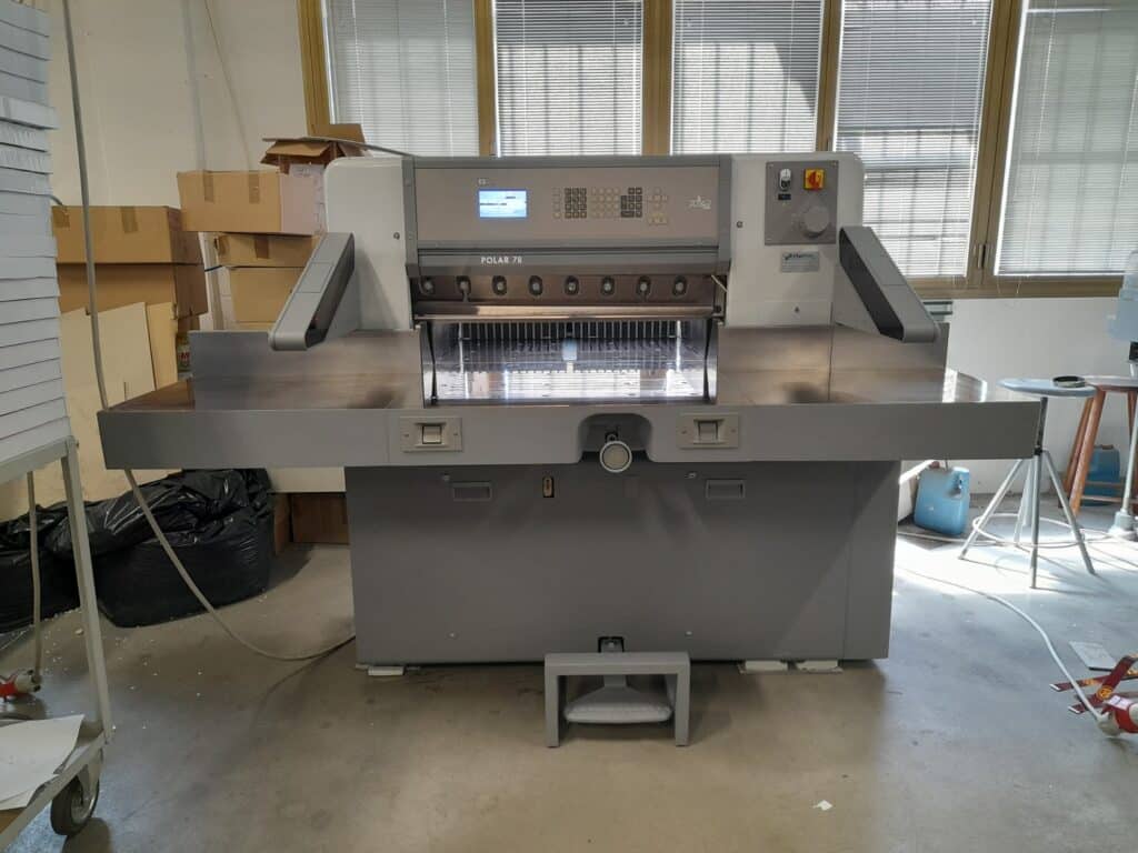 tagliacarte polar 78